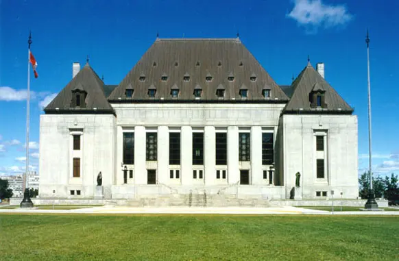 Supreme Court of Canada building in an archival public-domain photograph by NewYork1956