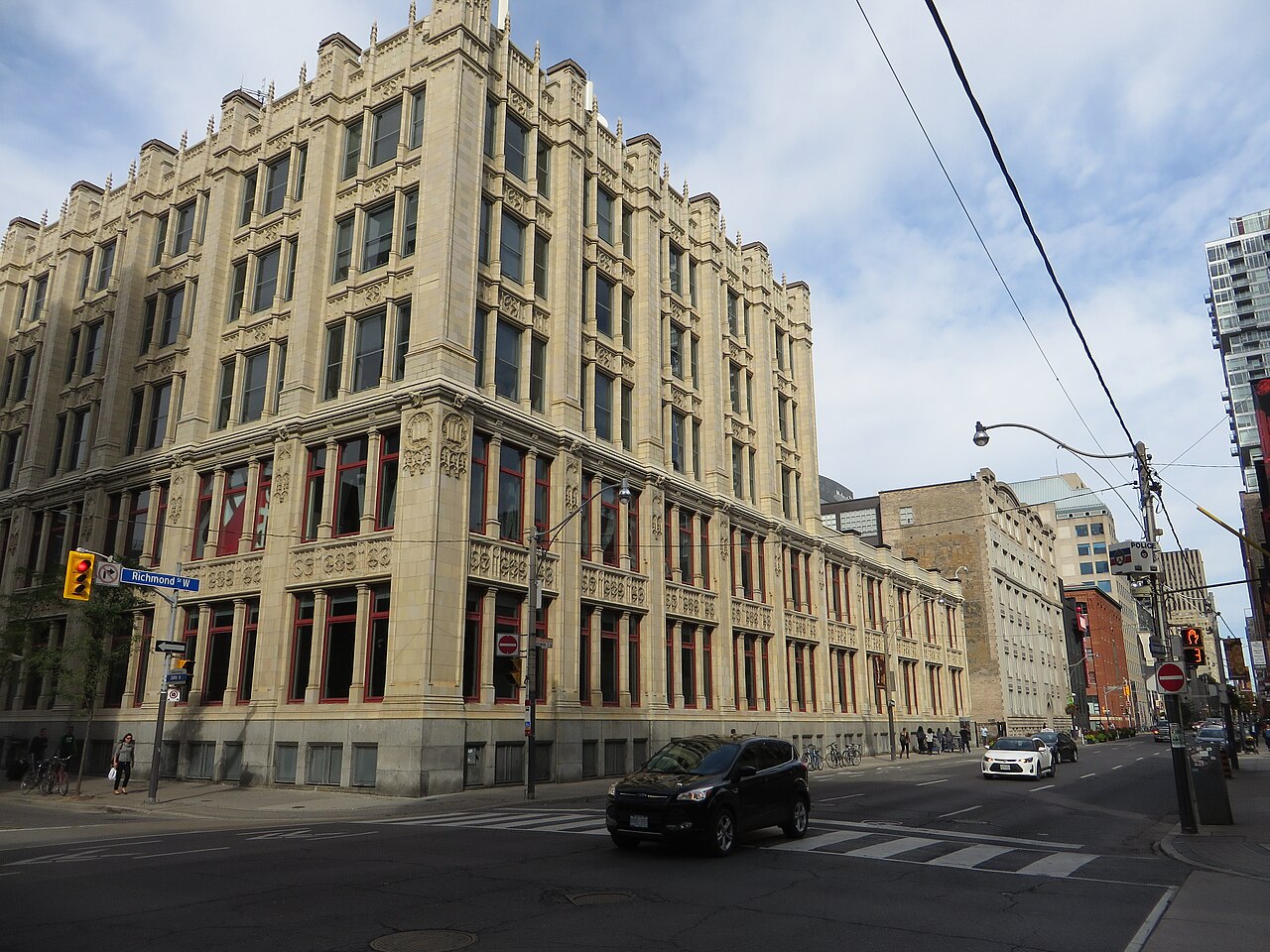 299 Queen Street West in Toronto in a September 2016 file photograph by Ken Lund; not a current broadcast or election event