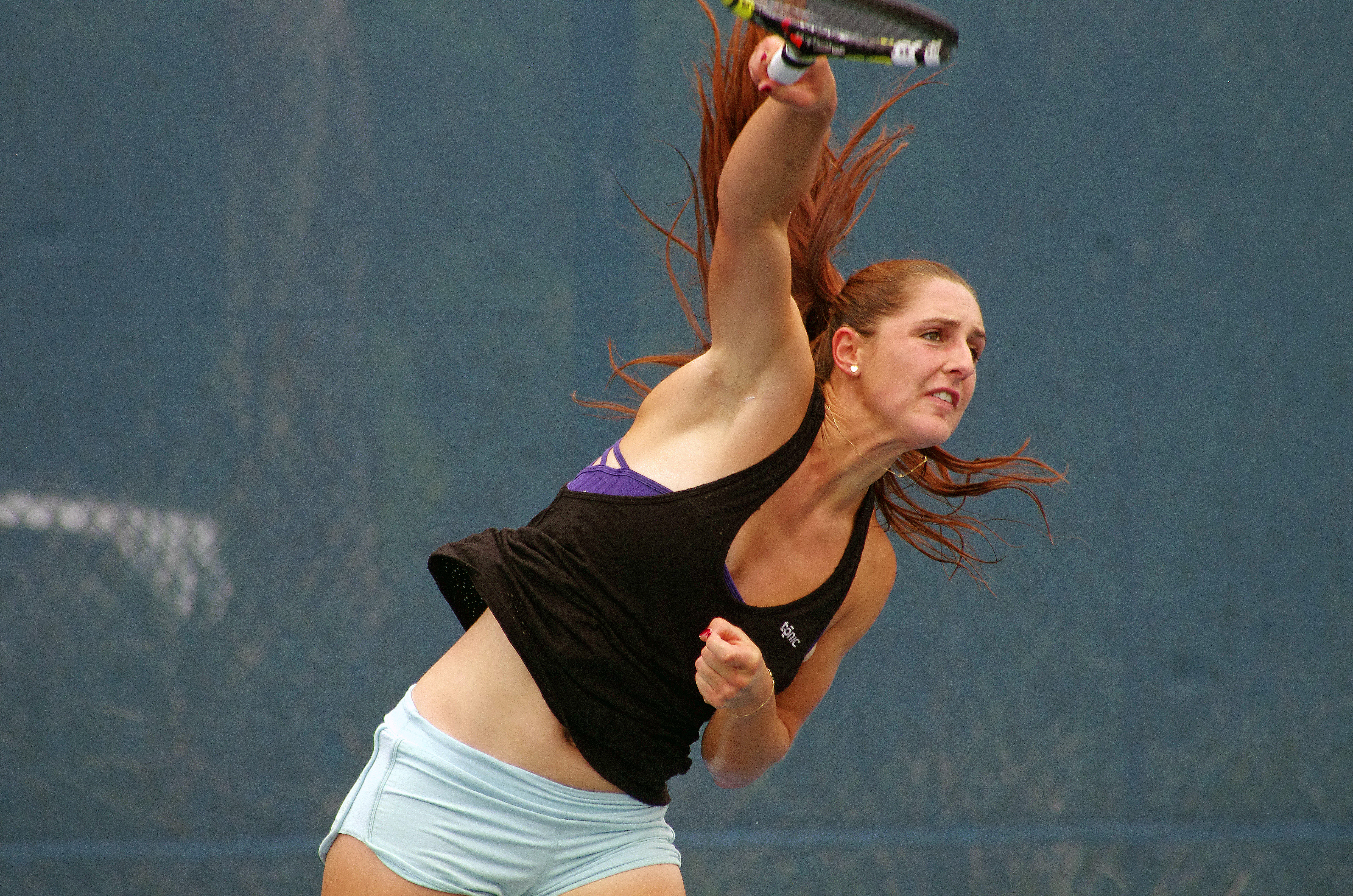 Gabriela Dabrowski in a January 2015 file photograph by NAPARAZZI; not the Wuhan final